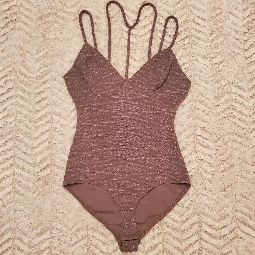 Charlotte Russe Strappy Bodysuit